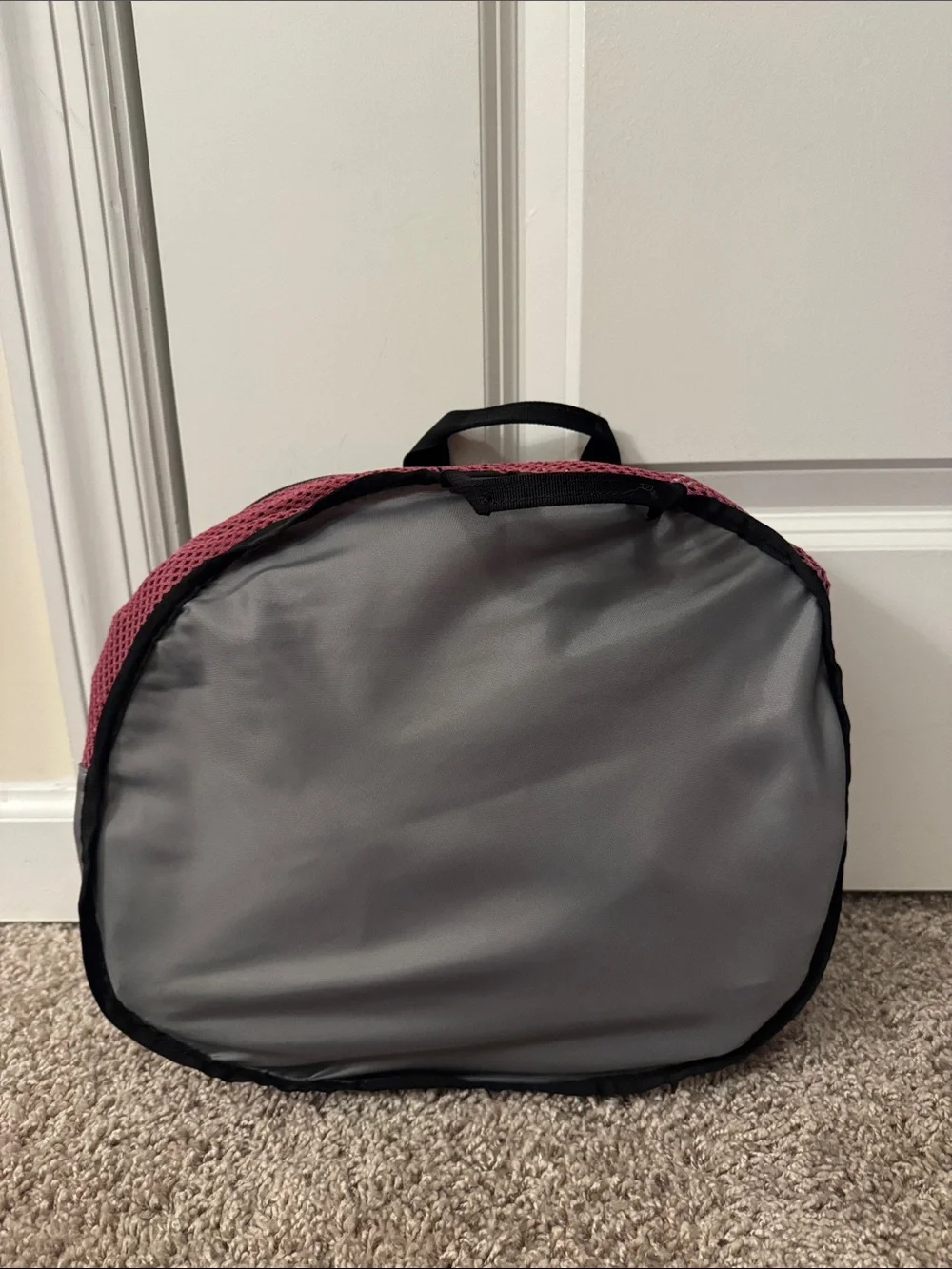 NWT The North Face Cyber Berry/Black Small (50L) Base Camp Duffel Bag